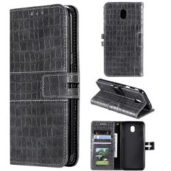 Luxury Crocodile Magnetic Leather Wallet Phone Case For Samsung Galaxy