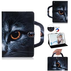Cat Eye Handbag Tablet Leather Wallet Flip Cover for Amazon Fire HD 10 (2017)