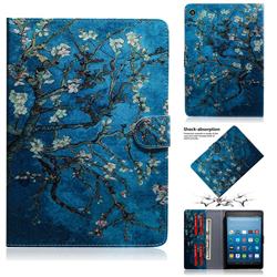 Apricot Tree Painting Tablet Leather Wallet Flip Cover for Amazon Fire HD 8(2015)