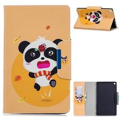 Ladybug Panda Folio Flip Stand Leather Wallet Case for Amazon Fire HD 8 (2017)