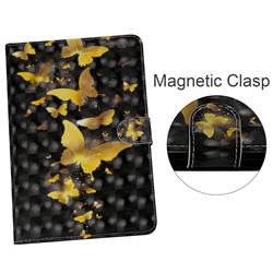 Golden Butterfly 3D Painted Leather Tablet Wallet Case for Amazon Kindle Paperwhite 1 2 3