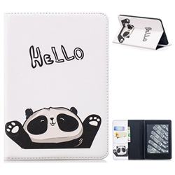 Hello Panda Folio Stand Tablet Leather Wallet Case for Amazon Kindle Paperwhite (2018)