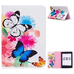 Vivid Flying Butterflies Folio Stand Leather Wallet Case for Amazon Kindle Paperwhite (2018)