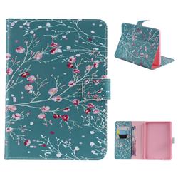 Apricot Tree Folio Flip Stand Leather Wallet Case for Amazon Kindle Paperwhite (2018)