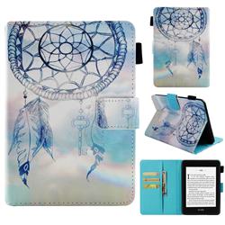 Fantasy Campanula Folio Stand Leather Wallet Case for Amazon Kindle Paperwhite (2018)