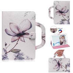 Magnolia Flower Handbag Tablet Leather Wallet Flip Cover for Amazon Kindle Paperwhite (2018)