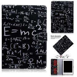 Math Formula Painting Tablet Leather Wallet Flip Cover for Amazon Kindle Paperwhite (2018)