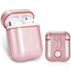 Slim PU Leather Case for Apple AirPods - Pink