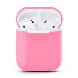 Matte Anti-fall Silicone Protective Case for Apple AirPods - Pink