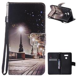 City Night View PU Leather Wallet Case for LG G6