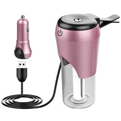 BC20 Car Humidifier with Car Charger - Rose Gold