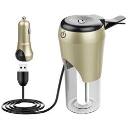 BC20 Car Humidifier with Car Charger - Champagne Gold