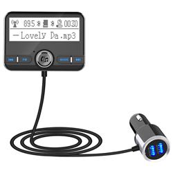 BC31 Bluetooth Car Charger LCD Display FM Transmitter MP3 Player Audio Monitor Handsfree Phone