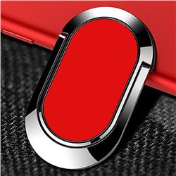 Zinc Alloy Invisible 360 Rotating Ring Grip Holder Kickstand Buckle - Red