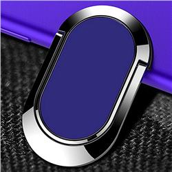 Zinc Alloy Invisible 360 Rotating Ring Grip Holder Kickstand Buckle - Blue