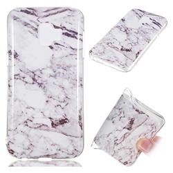White Soft TPU Marble Pattern Case for Samsung Galaxy J2 Core