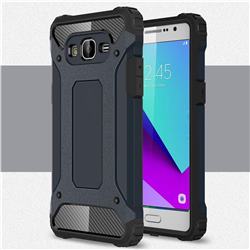 King Kong Armor Premium Shockproof Dual Layer Rugged Hard Cover for Samsung Galaxy J2 Prime G532 - Navy