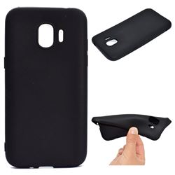 Candy Soft TPU Back Cover for Samsung Galaxy J2 Pro (2018) - Black