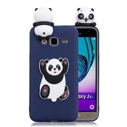 Giant Panda Soft 3D Climbing Doll Soft Case for Samsung Galaxy J3 2016 J320