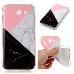 Tricolor Soft TPU Marble Pattern Case for Samsung Galaxy J3 2017 Emerge