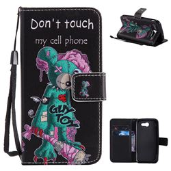 One Eye Mice PU Leather Wallet Case for Samsung Galaxy J3 2017 Emerge US Edition