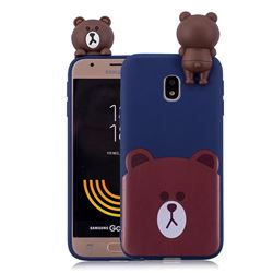Cute Bear Soft 3D Climbing Doll Soft Case for Samsung Galaxy J3 2017 J330 Eurasian