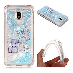Bubble Jumbo Rabbit Dynamic Liquid Glitter Sand Quicksand Star TPU Case for Samsung Galaxy J3 2017 J330 Eurasian