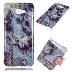 Rock Blue Soft TPU Marble Pattern Case for Samsung Galaxy J4 Core