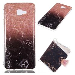 Glittering Rose Black Soft TPU Marble Pattern Case for Samsung Galaxy J4 Core