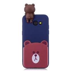 Cute Bear Soft 3D Climbing Doll Soft Case for Samsung Galaxy J4 Plus(6.0 inch)