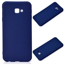 Candy Soft Silicone Protective Phone Case for Samsung Galaxy J4 Plus(6.0 inch) - Dark Blue