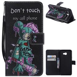 One Eye Mice PU Leather Wallet Case for Samsung Galaxy J4 Plus(6.0 inch)
