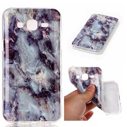 Rock Blue Soft TPU Marble Pattern Case for Samsung Galaxy J5