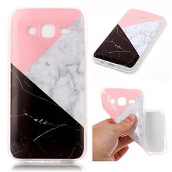 Tricolor Soft TPU Marble Pattern Case for Samsung Galaxy J5