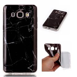 Black Soft TPU Marble Pattern Case for Samsung Galaxy J5 2016 J510
