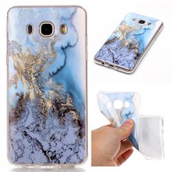 Sea Blue Soft TPU Marble Pattern Case for Samsung Galaxy J5 2016 J510