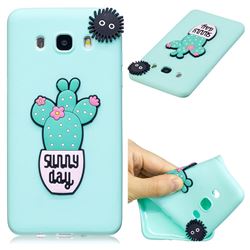 Cactus Flower Soft 3D Silicone Case for Samsung Galaxy J5 2016 J510