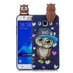 Bad Owl Soft 3D Climbing Doll Soft Case for Samsung Galaxy J5 2016 J510