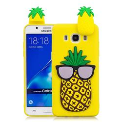 Big Pineapple Soft 3D Climbing Doll Soft Case for Samsung Galaxy J5 2016 J510