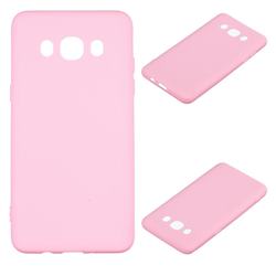 Candy Soft Silicone Protective Phone Case for Samsung Galaxy J5 2016 J510 - Dark Pink