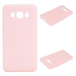 Candy Soft Silicone Protective Phone Case for Samsung Galaxy J5 2016 J510 - Light Pink