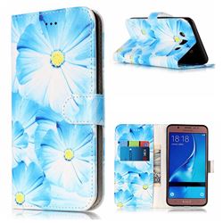 Orchid Flower PU Leather Wallet Case for Samsung Galaxy J5 2016 J510