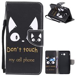 Cat Ears PU Leather Wallet Case for Samsung Galaxy J5 2017 US Edition