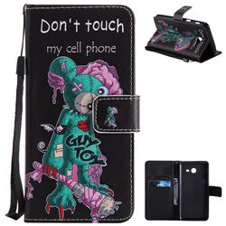 One Eye Mice PU Leather Wallet Case for Samsung Galaxy J5 2017 US Edition