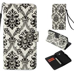 Crown Lace 3D Painted Leather Wallet Case for Samsung Galaxy J5 2017 US Edition