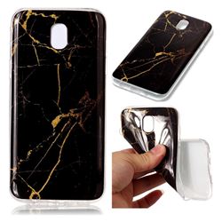 Black Gold Soft TPU Marble Pattern Case for Samsung Galaxy J5 2017 J530 Eurasian