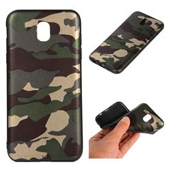 Camouflage Soft TPU Back Cover for Samsung Galaxy J5 2017 J530 Eurasian - Gold Green