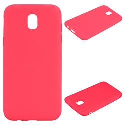 Candy Soft Silicone Protective Phone Case for Samsung Galaxy J5 2017 J530 Eurasian - Red