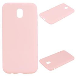Candy Soft Silicone Protective Phone Case for Samsung Galaxy J5 2017 J530 Eurasian - Light Pink