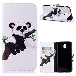 Tree Panda Leather Wallet Case for Samsung Galaxy J5 2017 J530 Eurasian